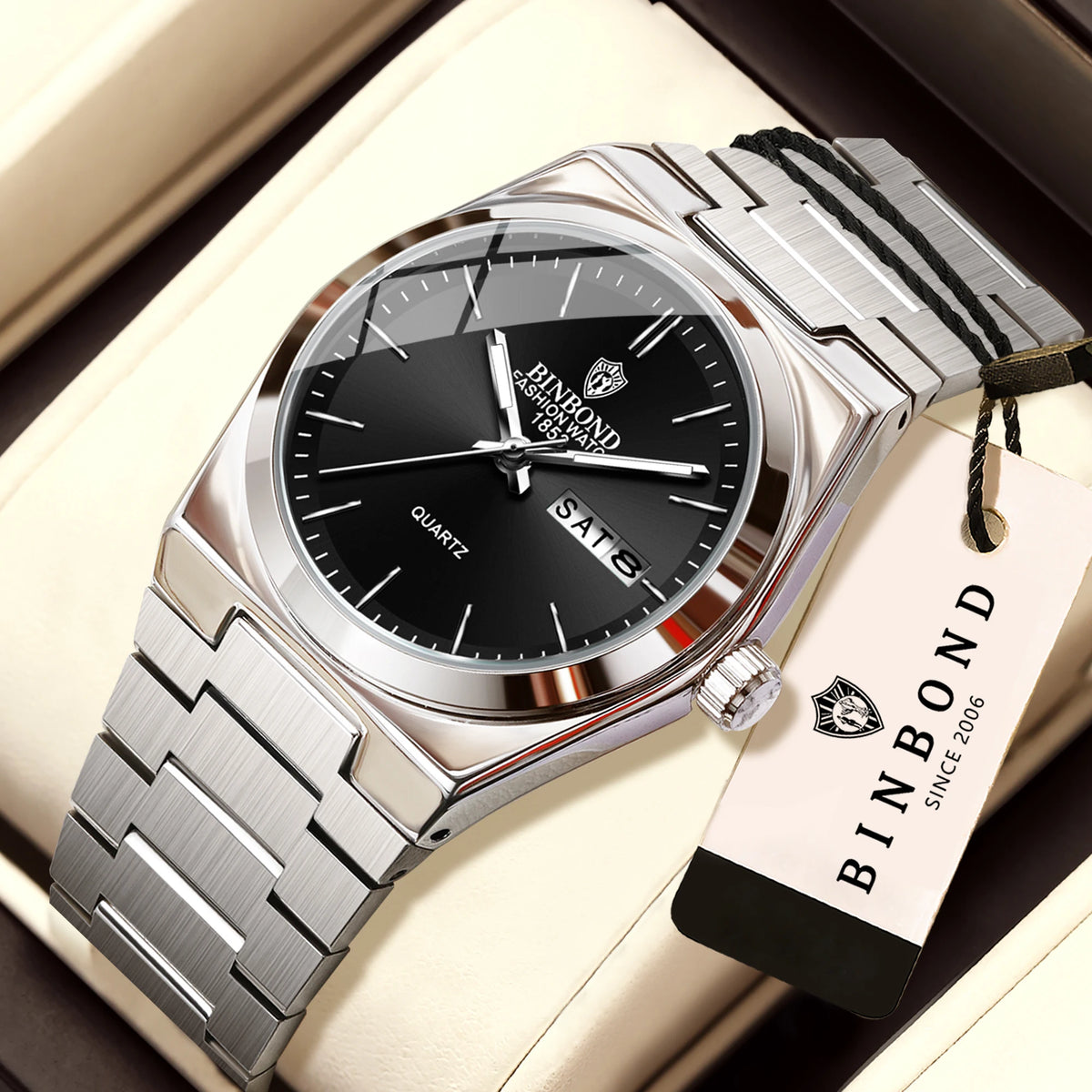 BINBOND Luxury Women's Quartz Watch