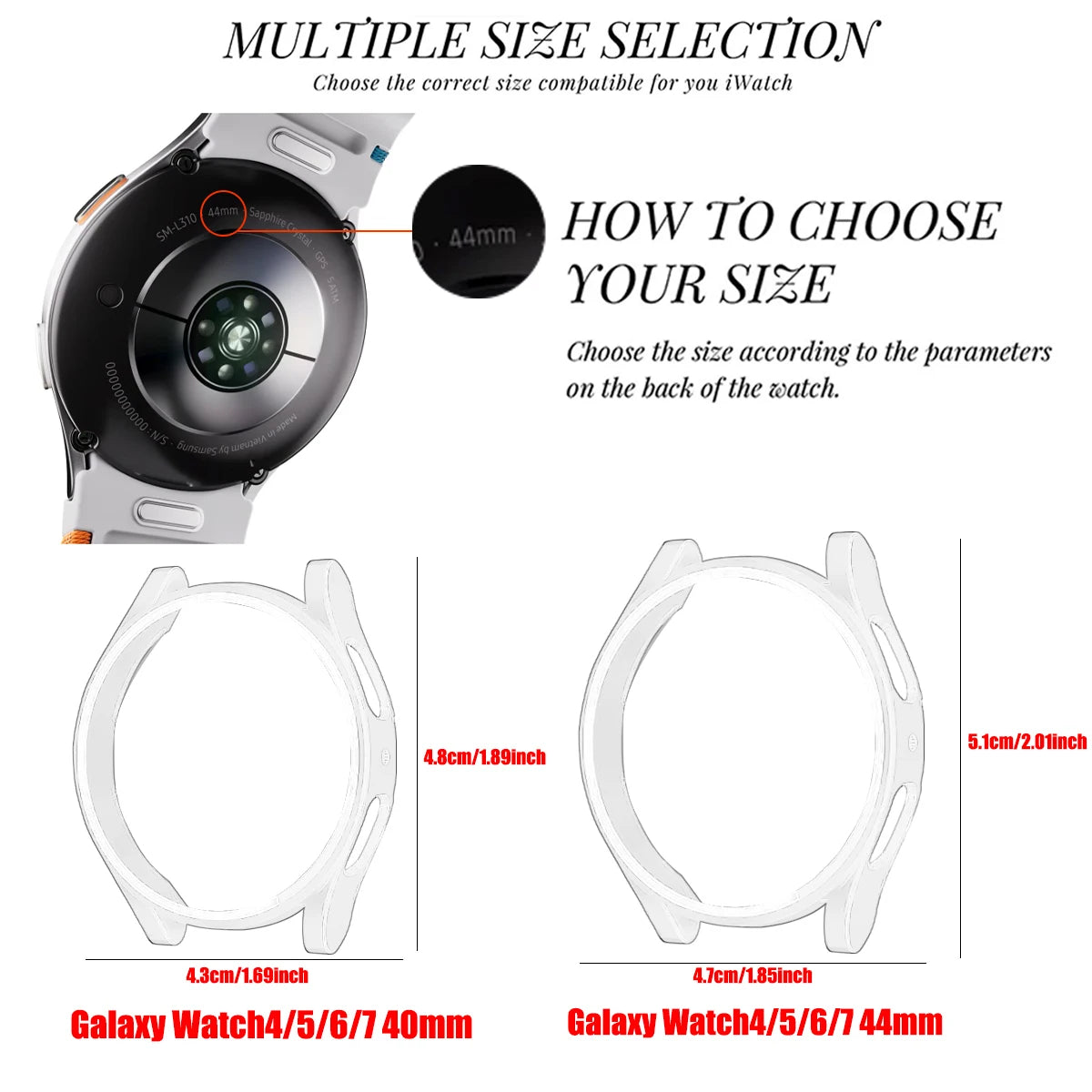 Samsung Galaxy Watch Protective Case