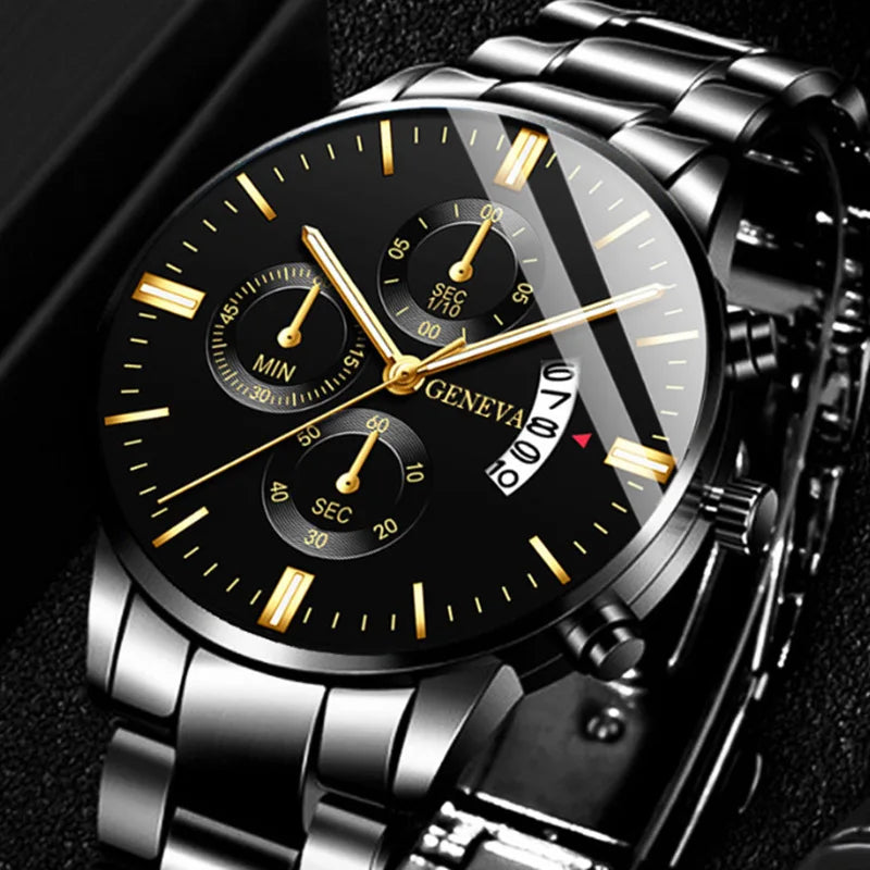 Men's Luxury Stainless Steel Watch