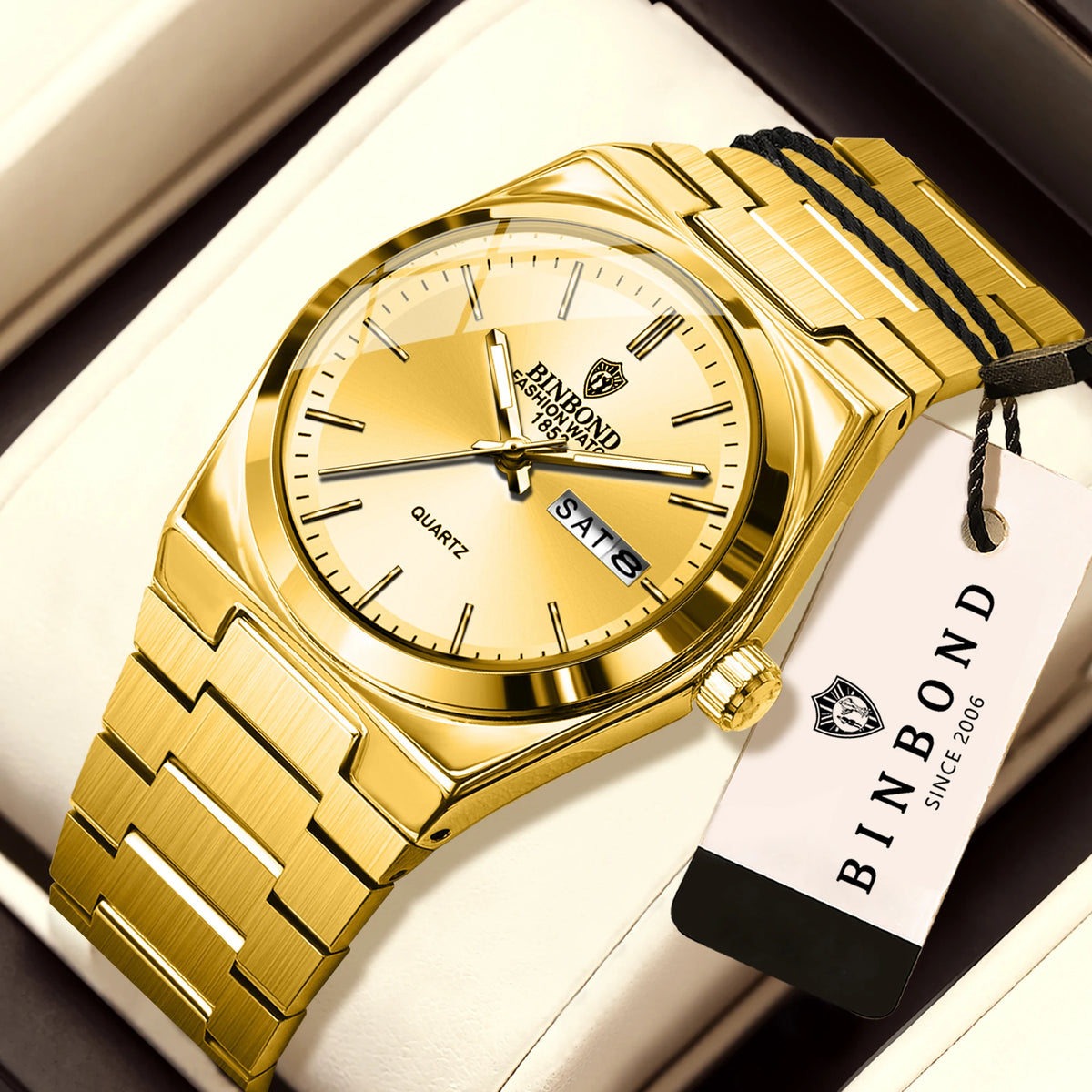 BINBOND Luxury Women's Quartz Watch