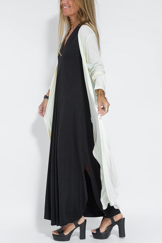 Duo Mode : Robe Débardeur & Long Cardigan