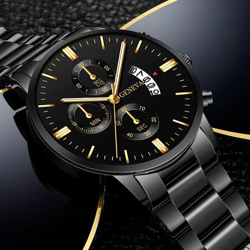 Men's Luxury Stainless Steel Watch