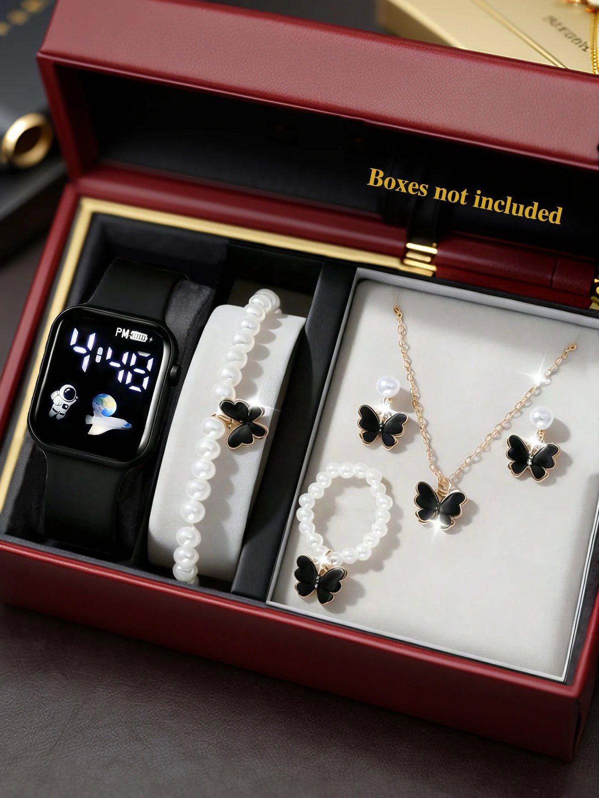Square Watch Gift Set