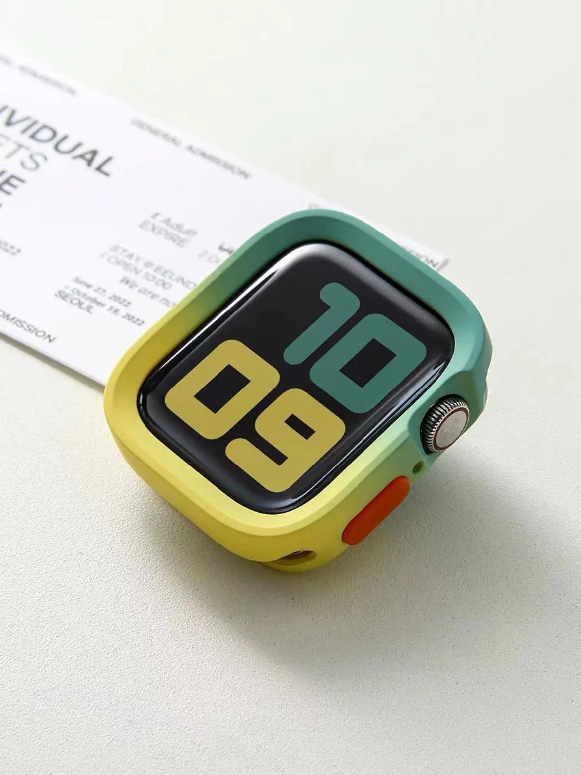 Bumper Soft Silicone Case For Apple Watch 11 10 9 8 7 6 SE 5 Anti-drop Matte Cover For iwatch 49mm 41mm 42mm 46mm 40mm 44mm 45mm