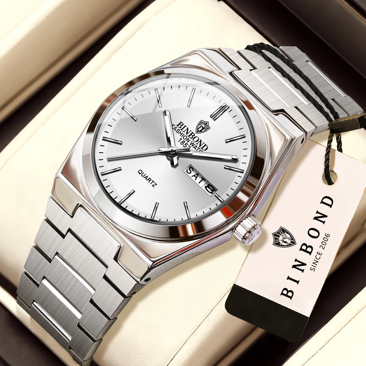BINBOND Luxury Women's Quartz Watch