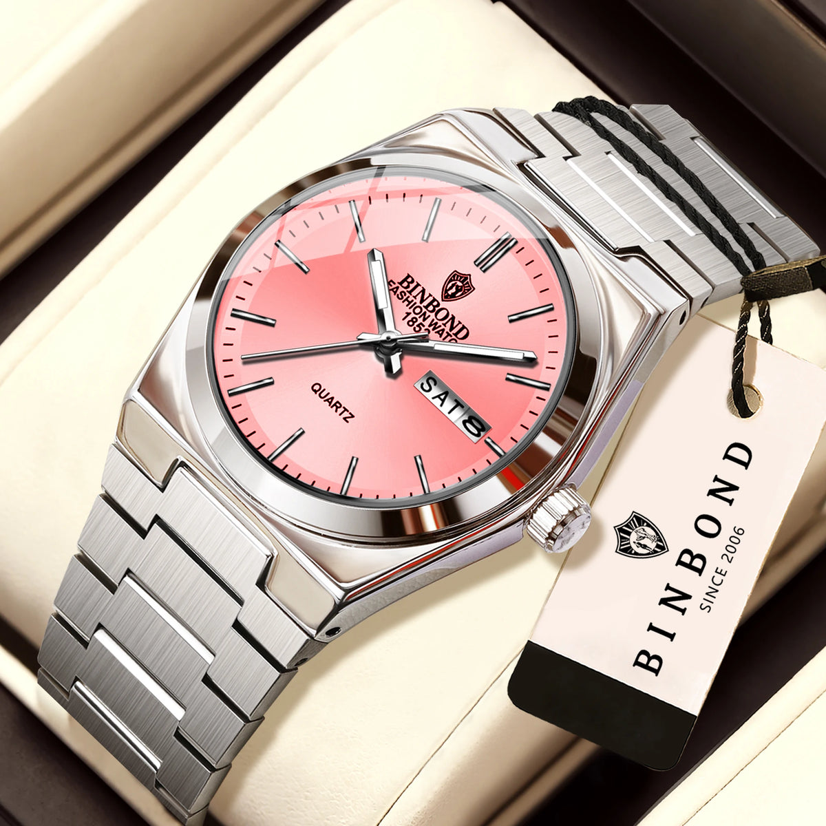 BINBOND Luxury Women's Quartz Watch