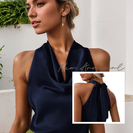 Débardeur chic dos nu – Style élégant