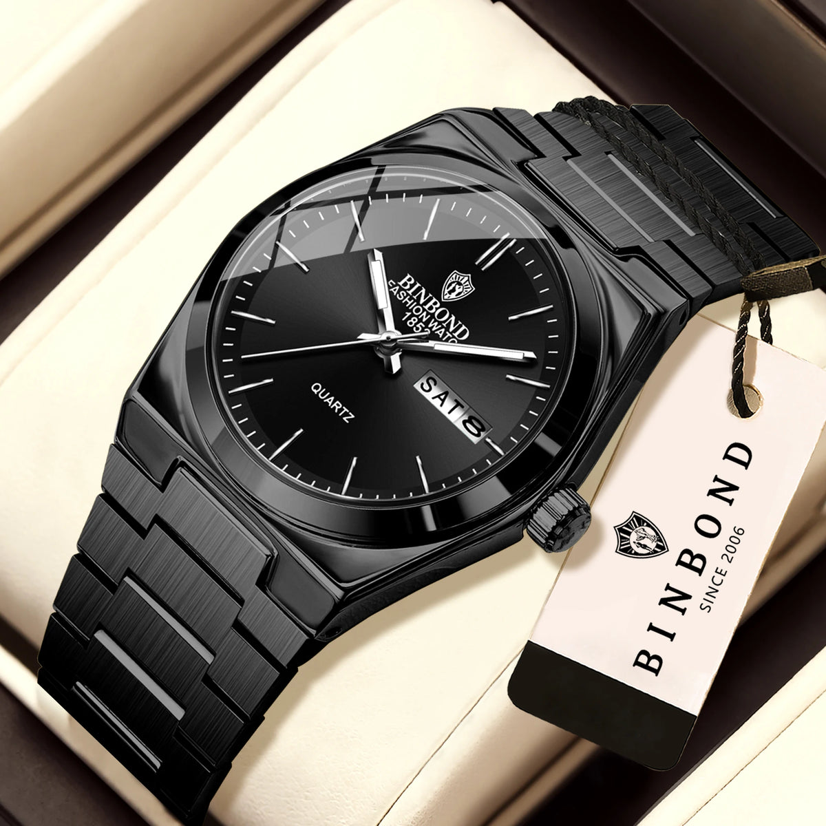 BINBOND Luxury Women's Quartz Watch