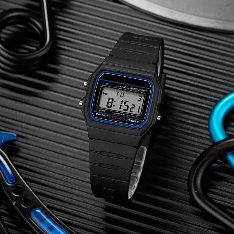 Luxury Men's Analog Digital Military Sport Watch LED Waterproof Wristwatch for Kids And Women with Bracelet Alarm