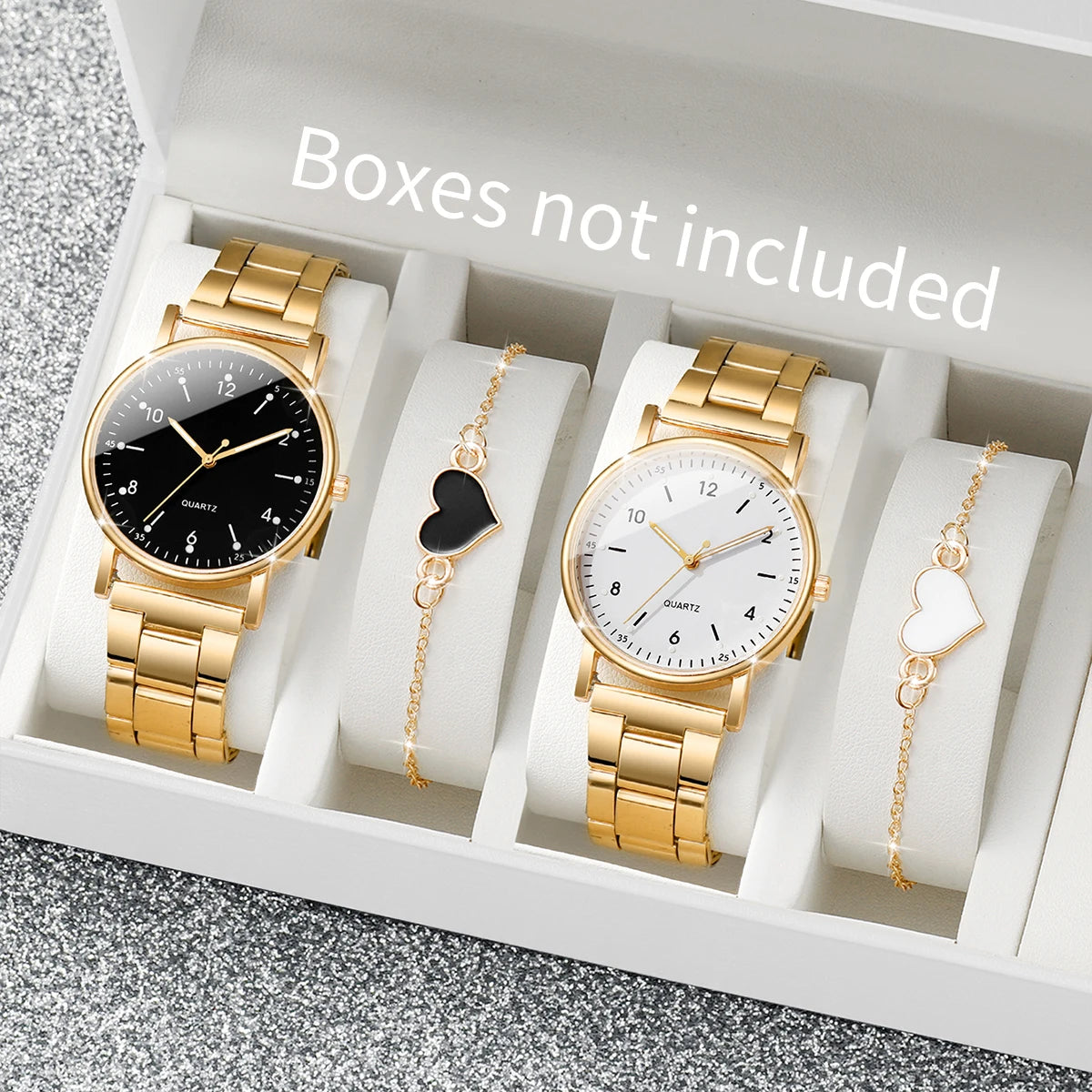 Arabic Dial Watch & Bracelet Set