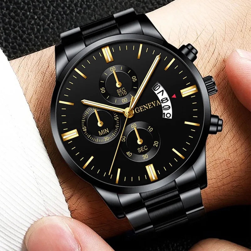 Men's Luxury Stainless Steel Watch
