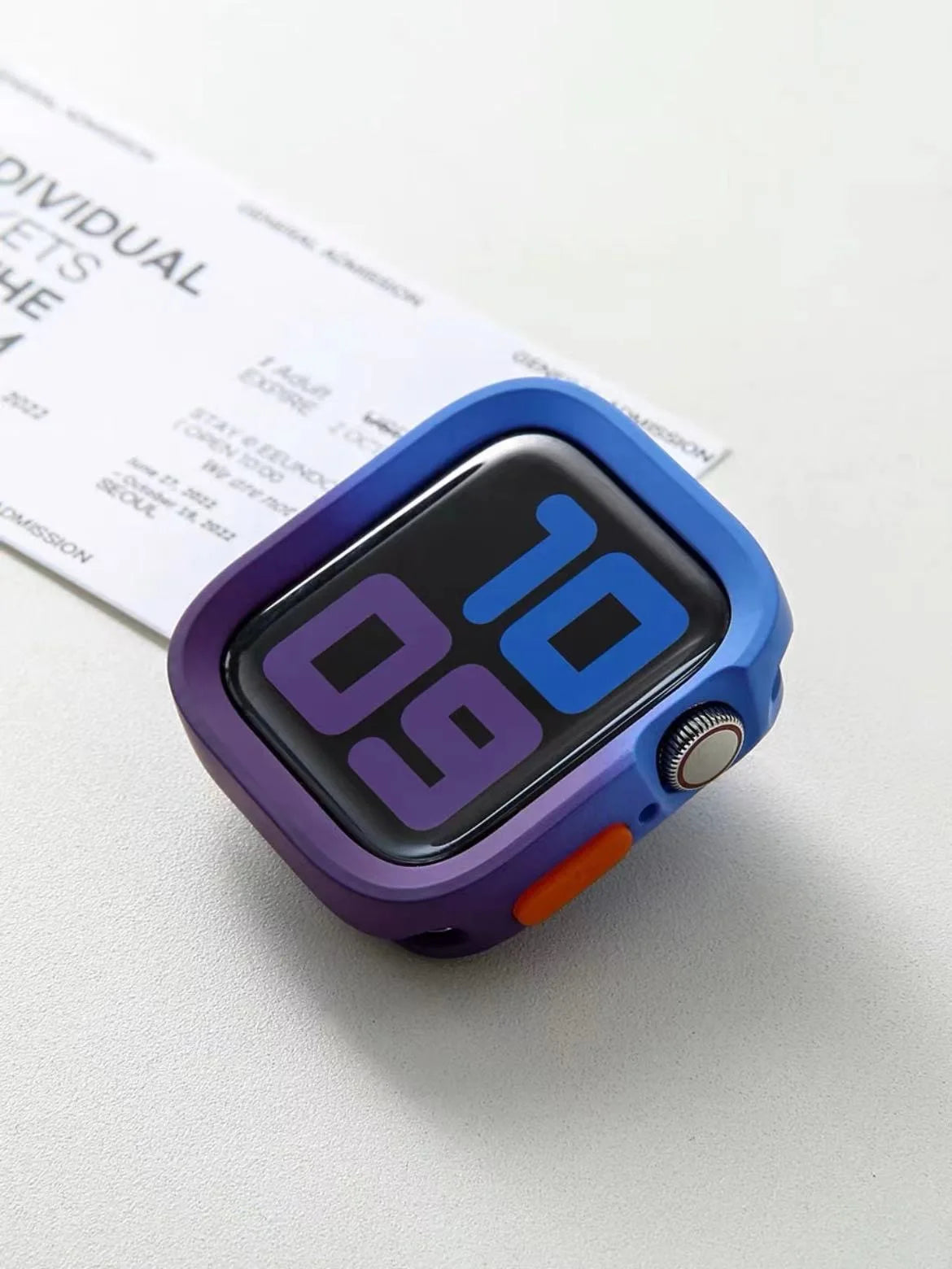 Bumper Soft Silicone Case For Apple Watch 11 10 9 8 7 6 SE 5 Anti-drop Matte Cover For iwatch 49mm 41mm 42mm 46mm 40mm 44mm 45mm