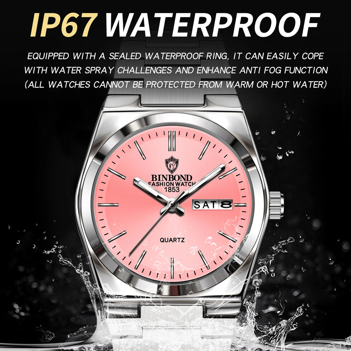 BINBOND Luxury Women's Quartz Watch