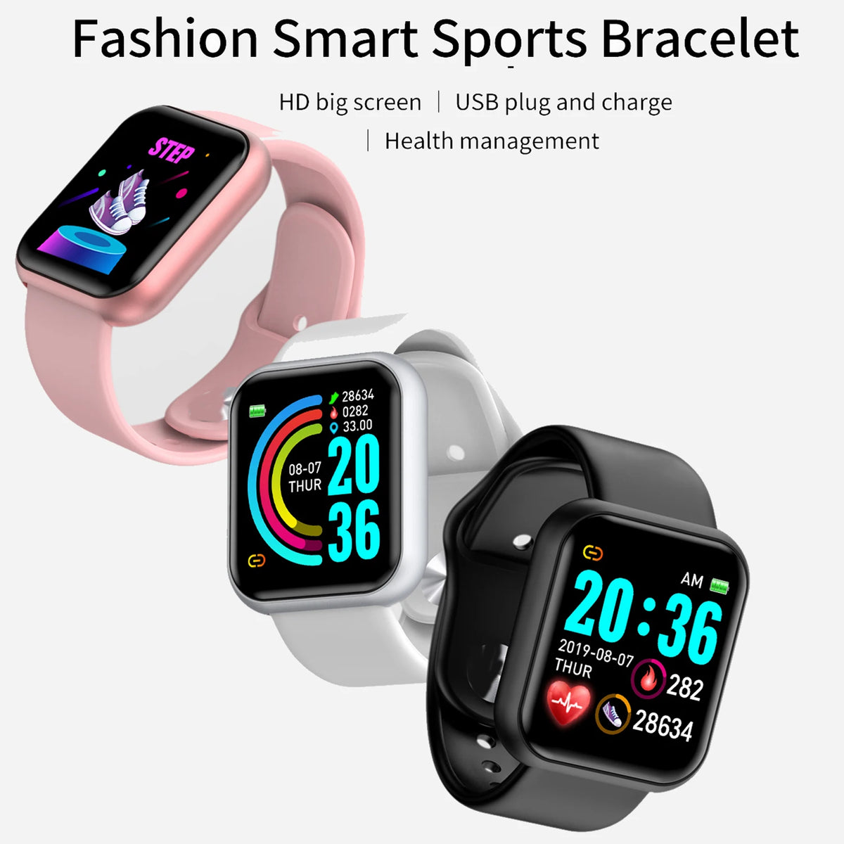 Y68 Sports Smartwatch