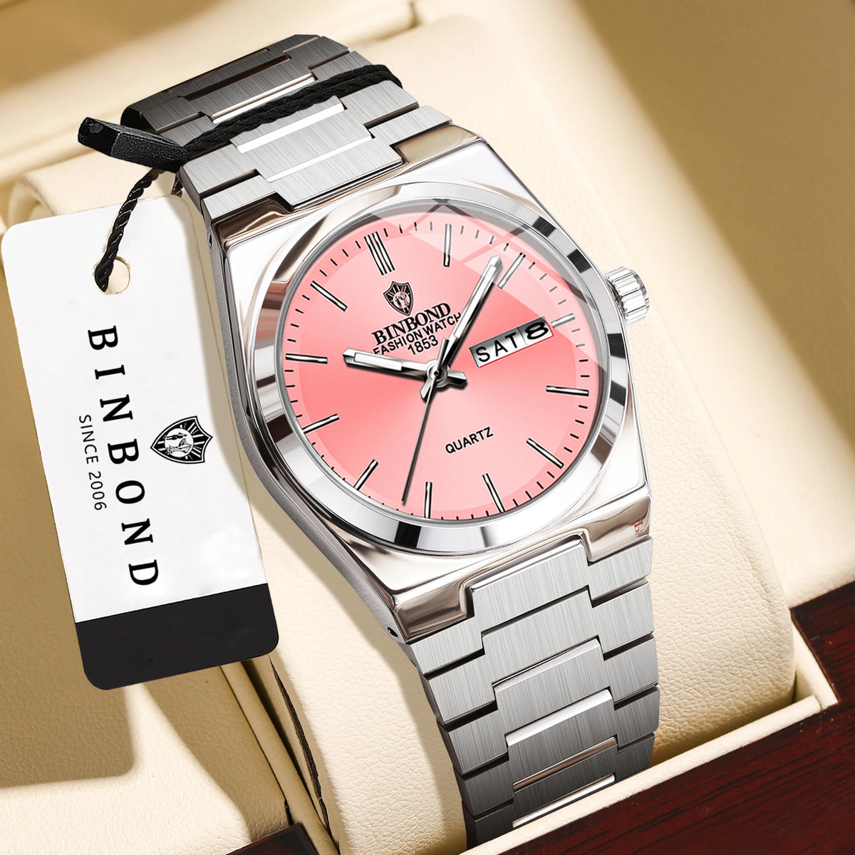 BINBOND Luxury Women's Quartz Watch