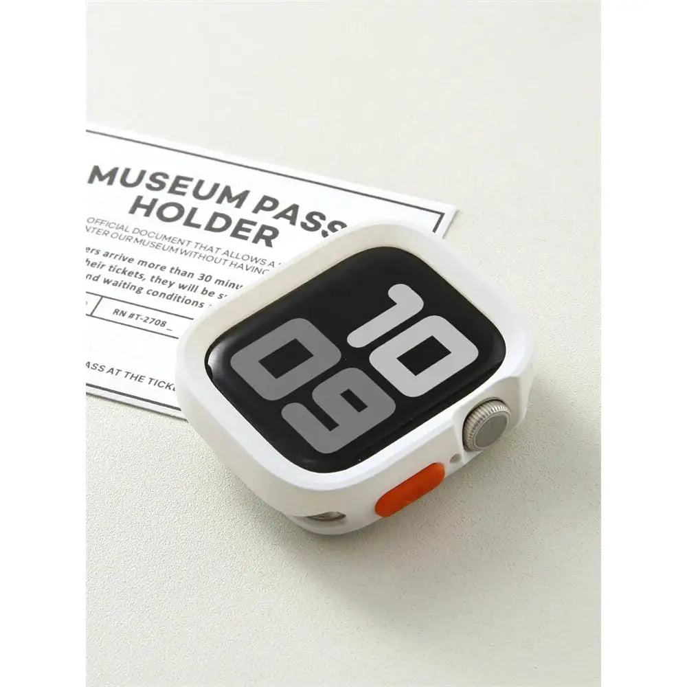 Bumper Soft Silicone Case For Apple Watch 11 10 9 8 7 6 SE 5 Anti-drop Matte Cover For iwatch 49mm 41mm 42mm 46mm 40mm 44mm 45mm