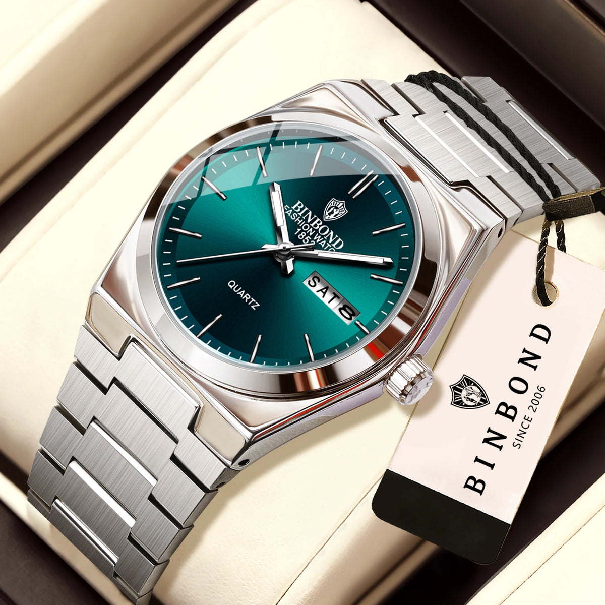 BINBOND Luxury Women's Quartz Watch