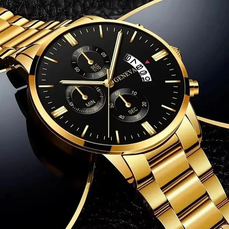 Men's Luxury Stainless Steel Watch