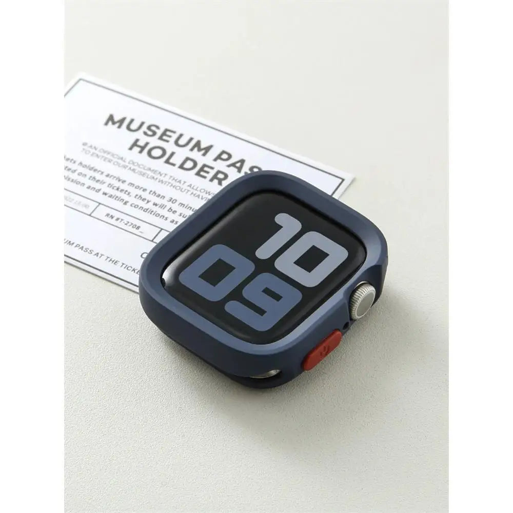 Bumper Soft Silicone Case For Apple Watch 11 10 9 8 7 6 SE 5 Anti-drop Matte Cover For iwatch 49mm 41mm 42mm 46mm 40mm 44mm 45mm